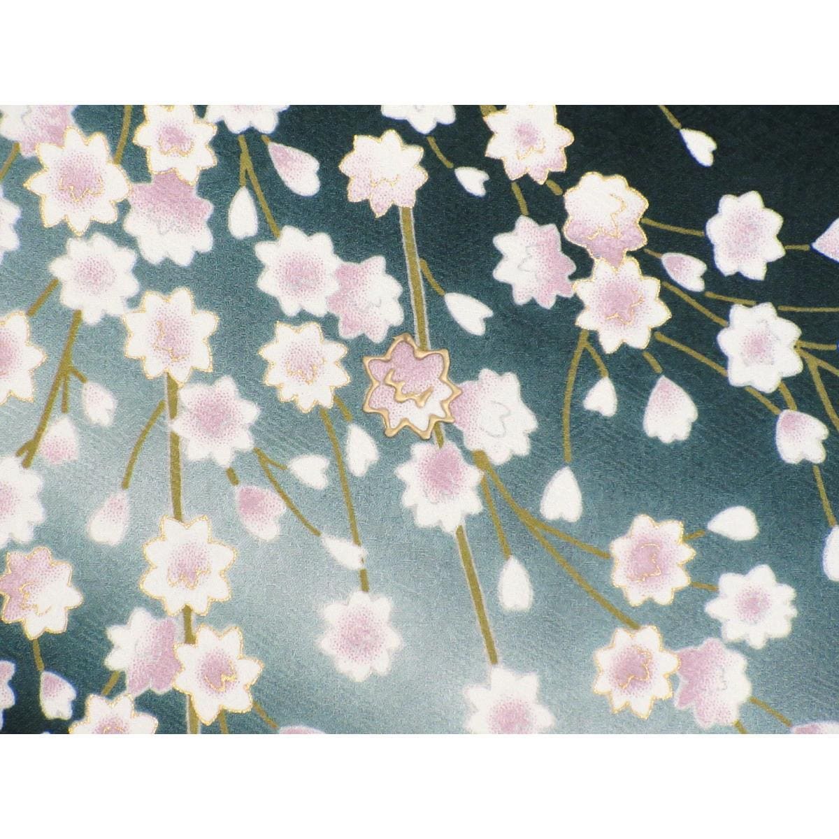 【未使用品】訪問着　友禅金彩加工　ボカシ染