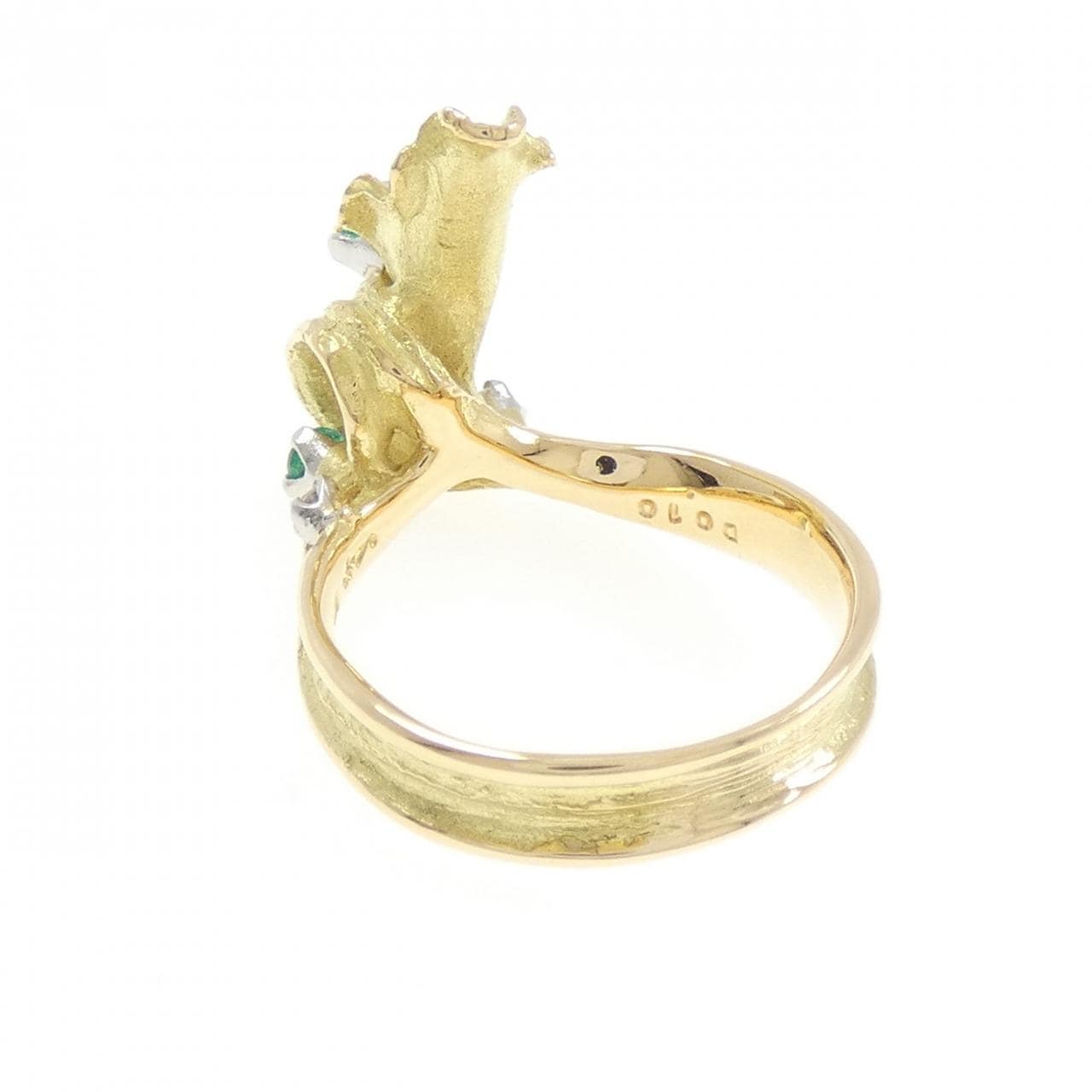 イワクラコウジ エメラルド リング