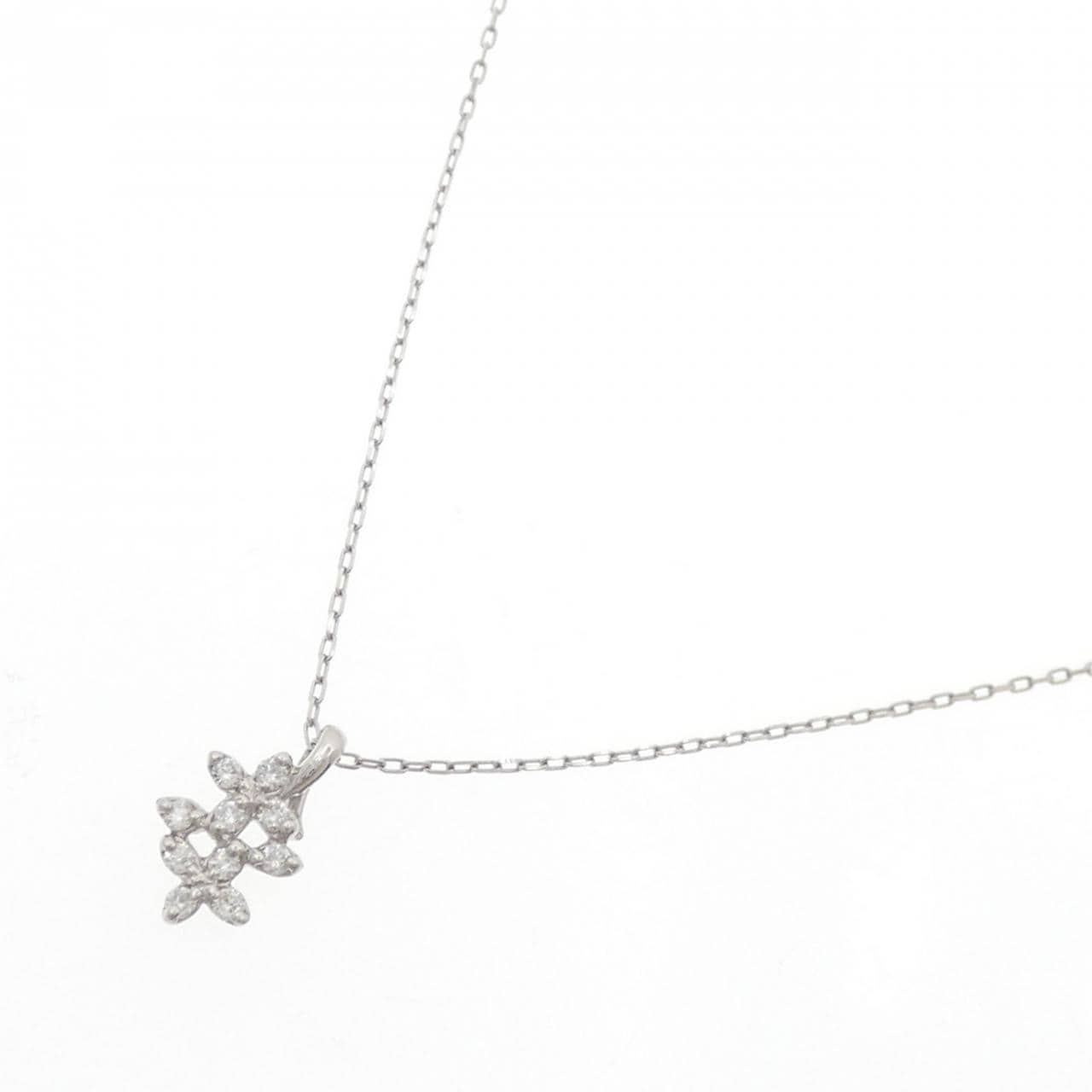 PT900/PT850 ダイヤモンド ネックレス 0.20CT