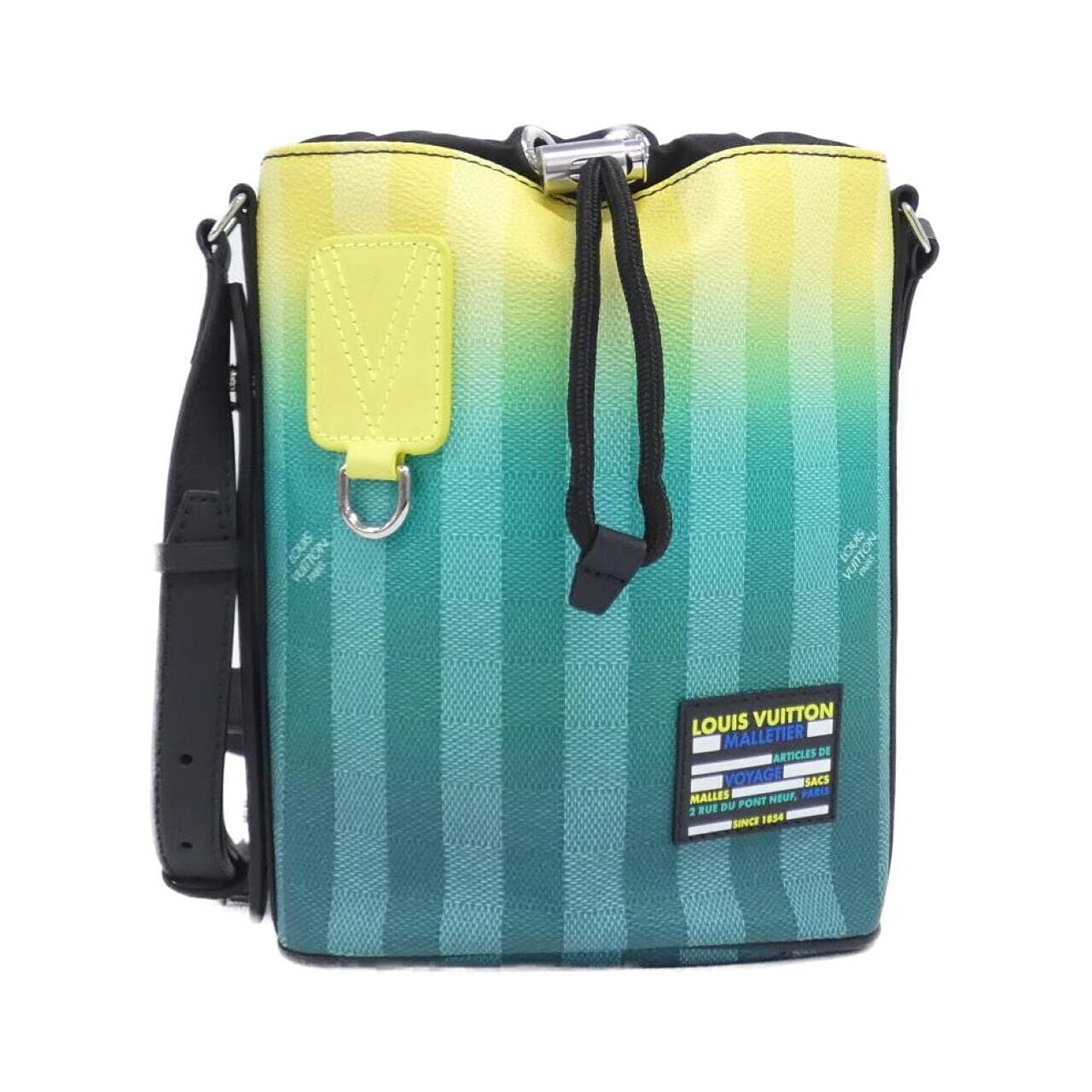 ルイヴィトン デイ ブレイク(ダミエ ストライプ) サック マラン メッセンジャー M59920 ショルダーバッグ