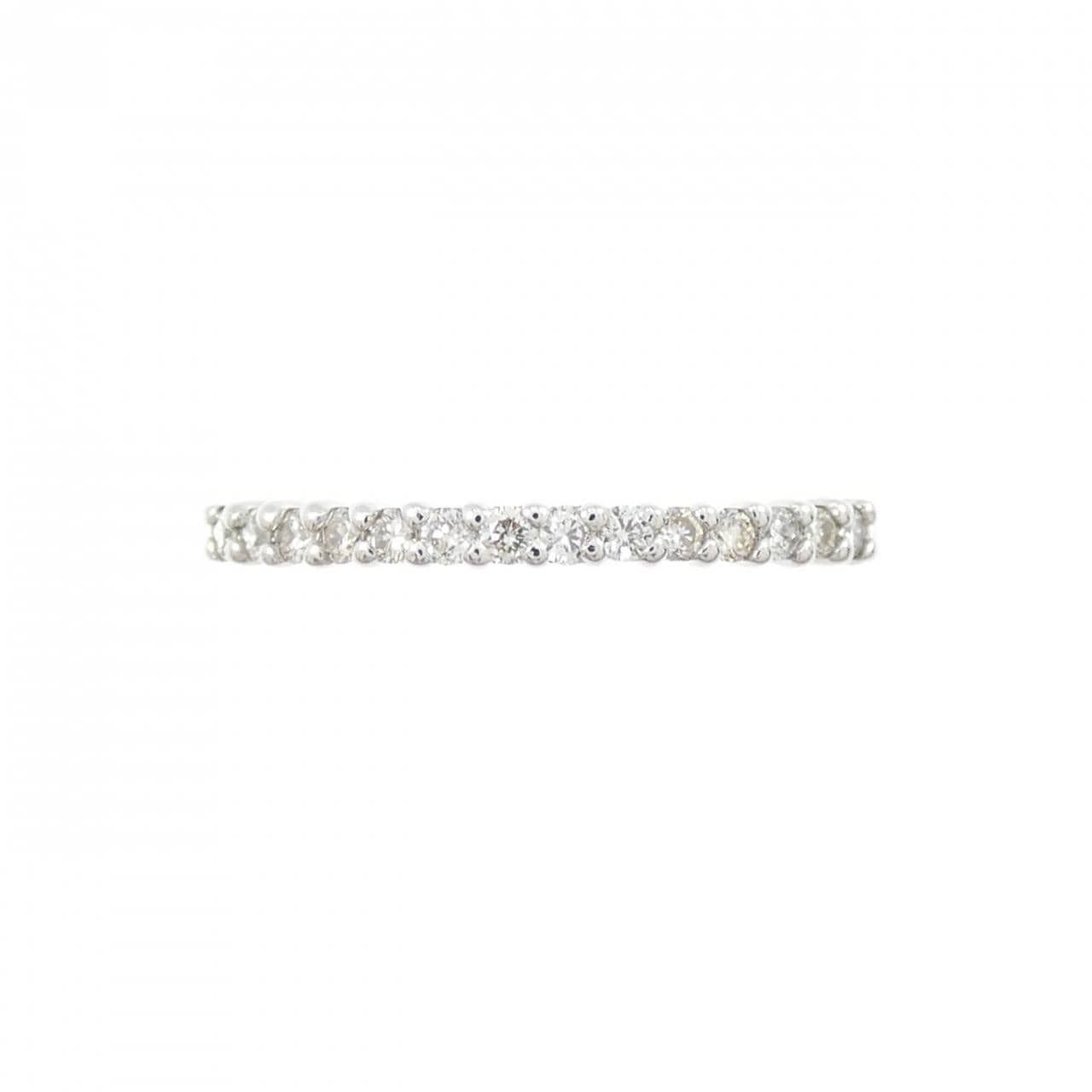 K18WG ダイヤモンド リング 0.14CT