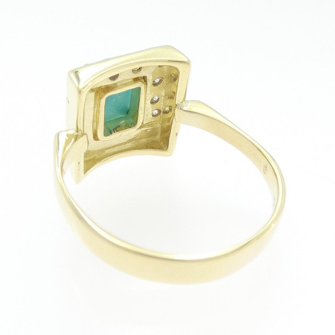 18KYG/18KWG Turquoise Ring