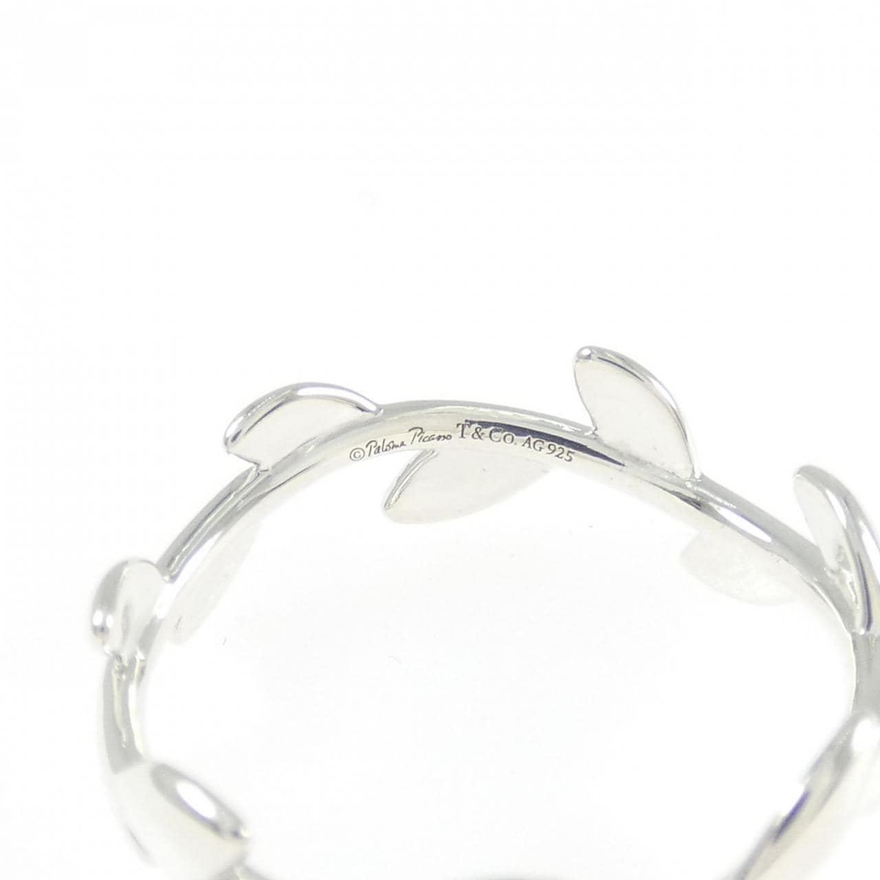 ティファニー オリーブリーフ リング