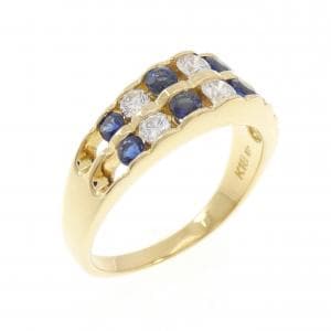 ミキモト サファイヤ リング 0.60CT