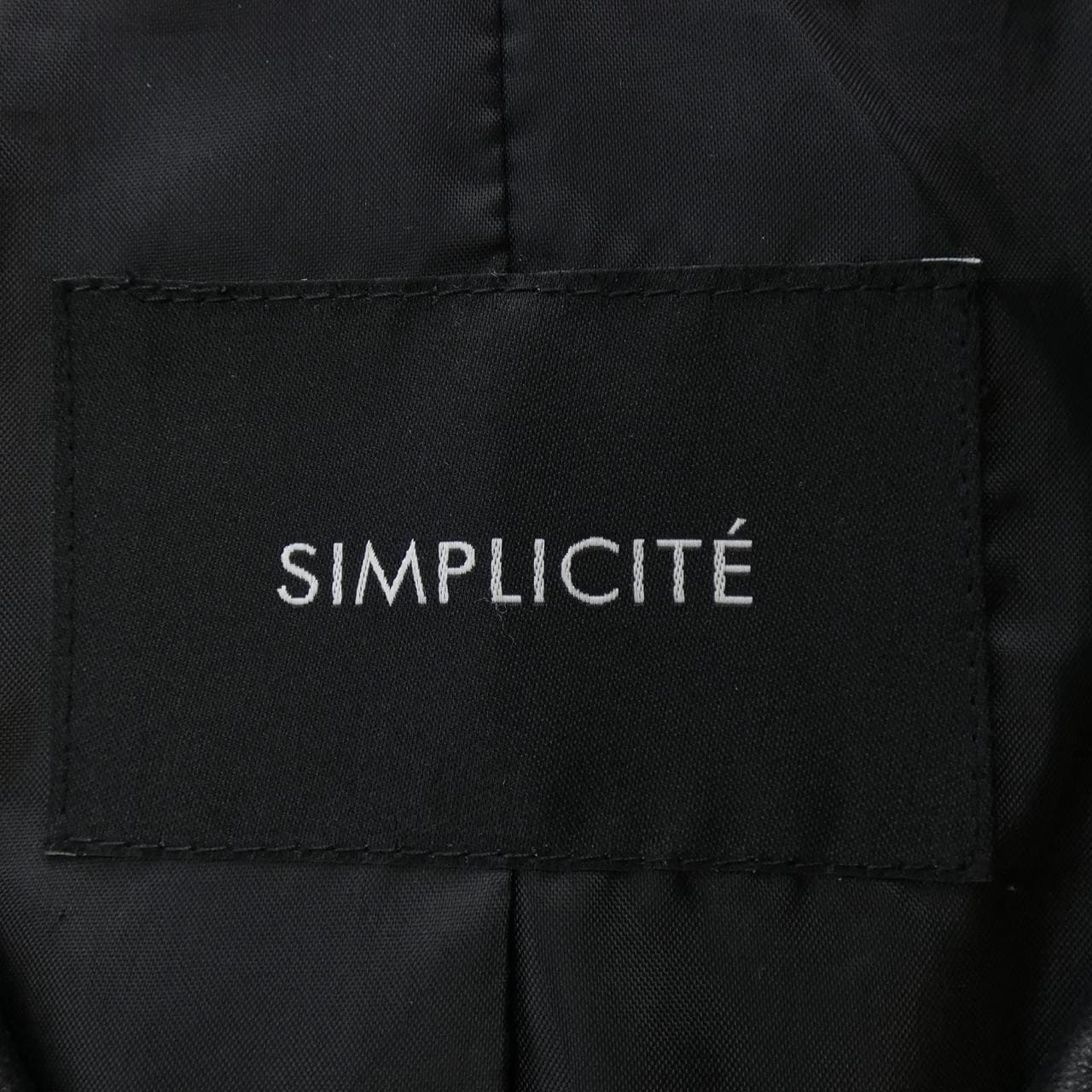 シンプリシテ simplicite レザージャケット