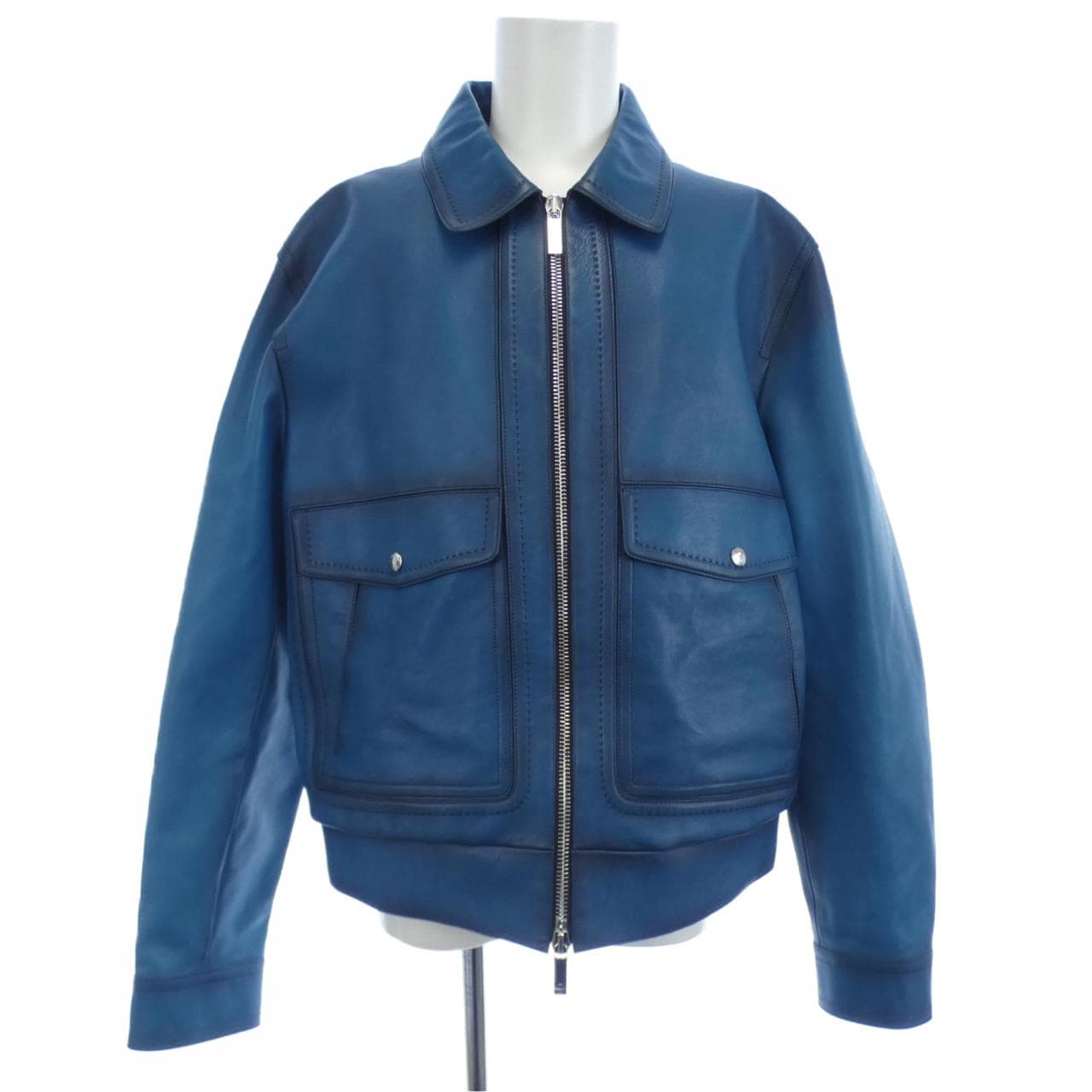 Berluti leather jacket