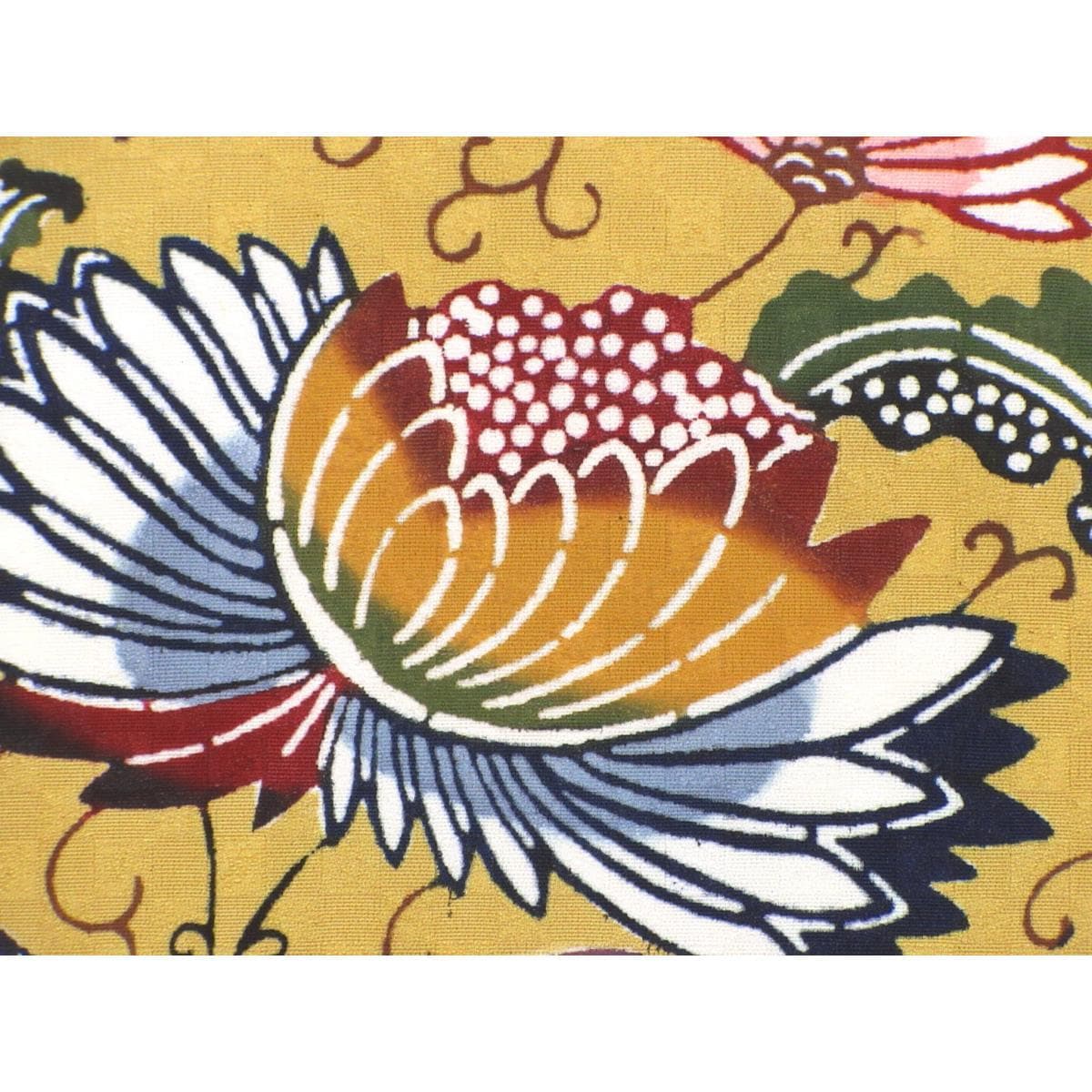【未使用品】名古屋帯　琉球本紅型　新垣妙子