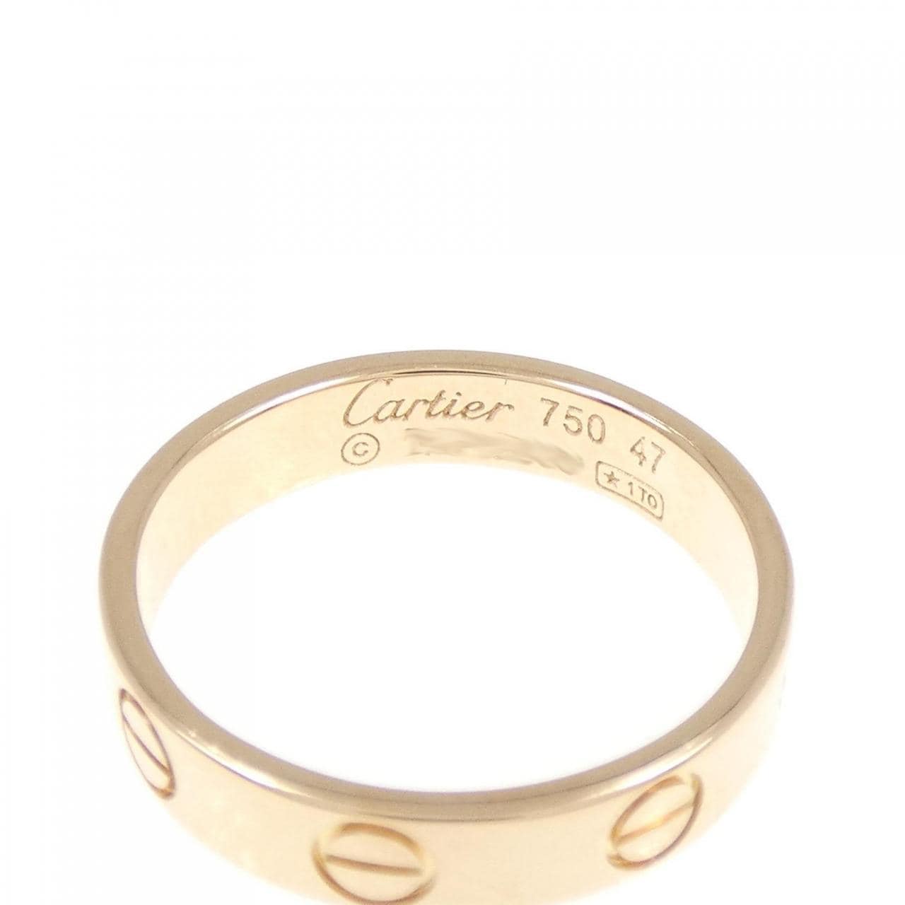 カルティエ ミニラブ リング