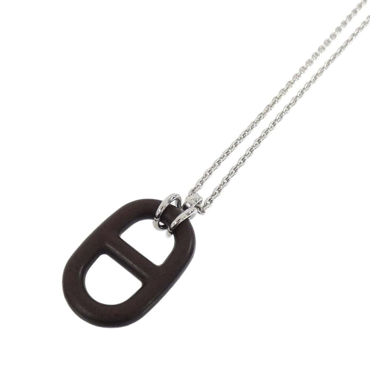 HERMES Chaine Dunkle 077349FP Necklace