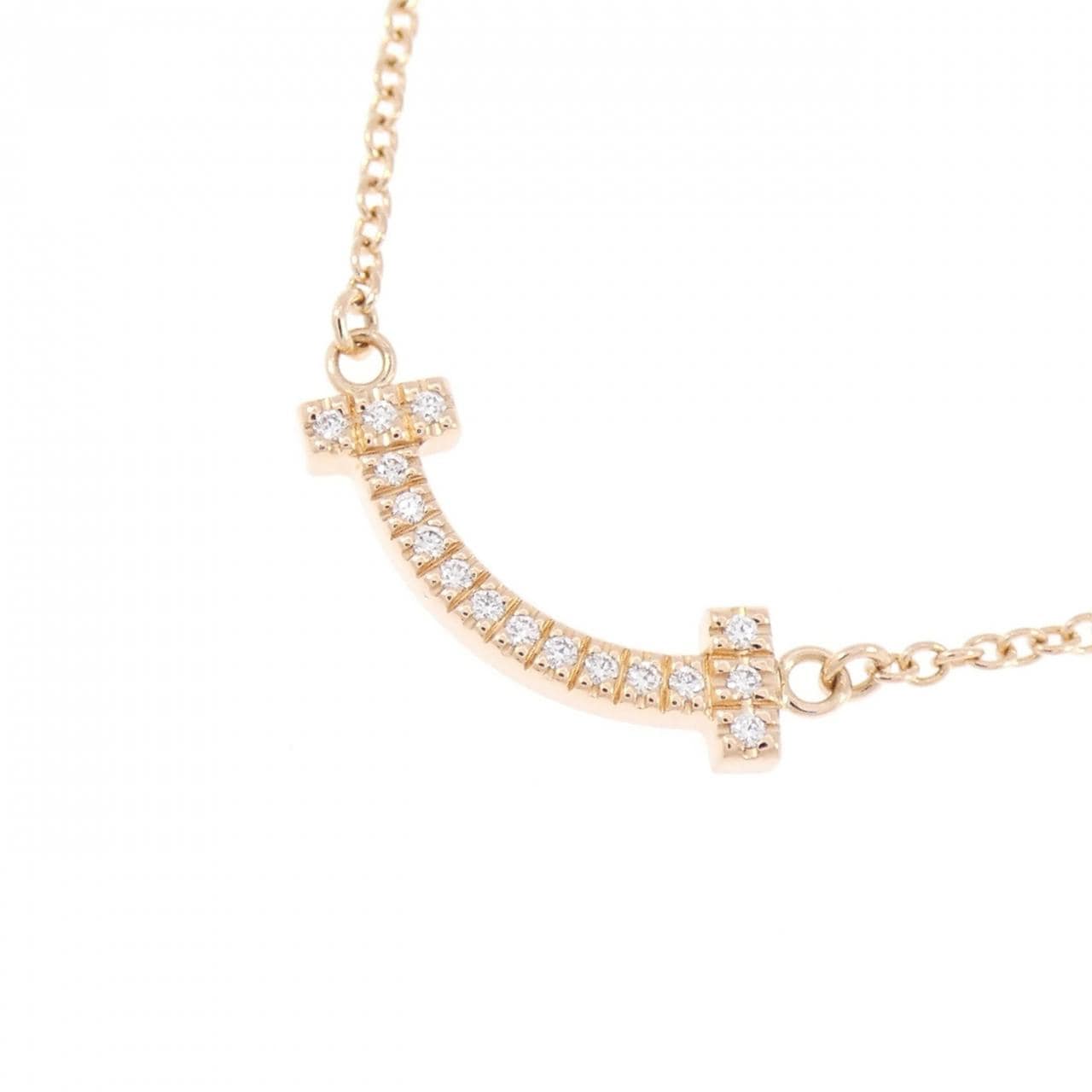 ティファニー Tスマイル ミニ ネックレス