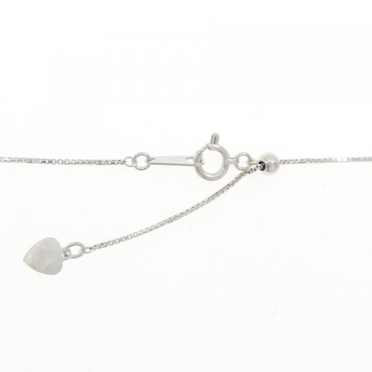 K14WG ルビー ネックレス 0.56CT