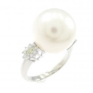PT900 白蝶パール リング 12.8mm
