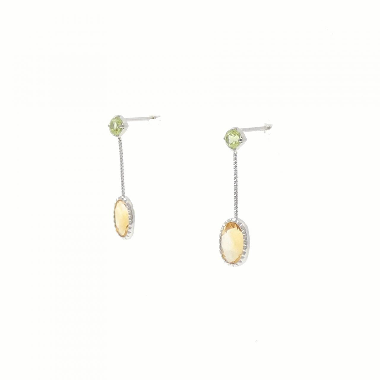[BRAND NEW] PT Citrine Earrings