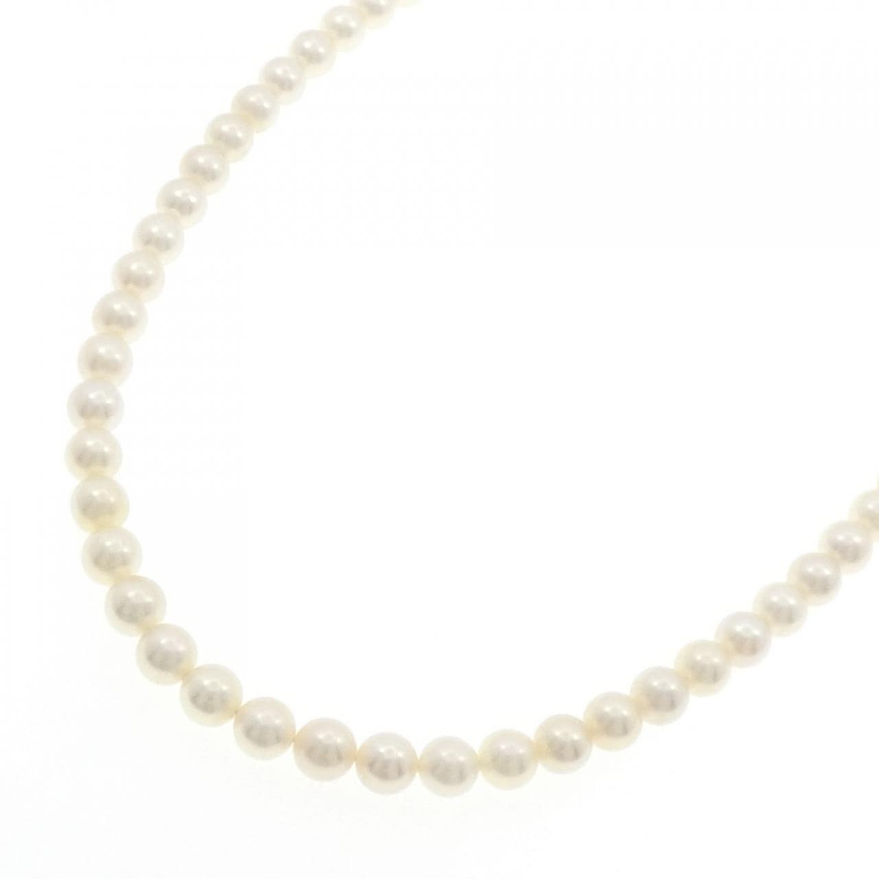 シルバークラスプ アコヤパール ネックレス 6-6.5mm