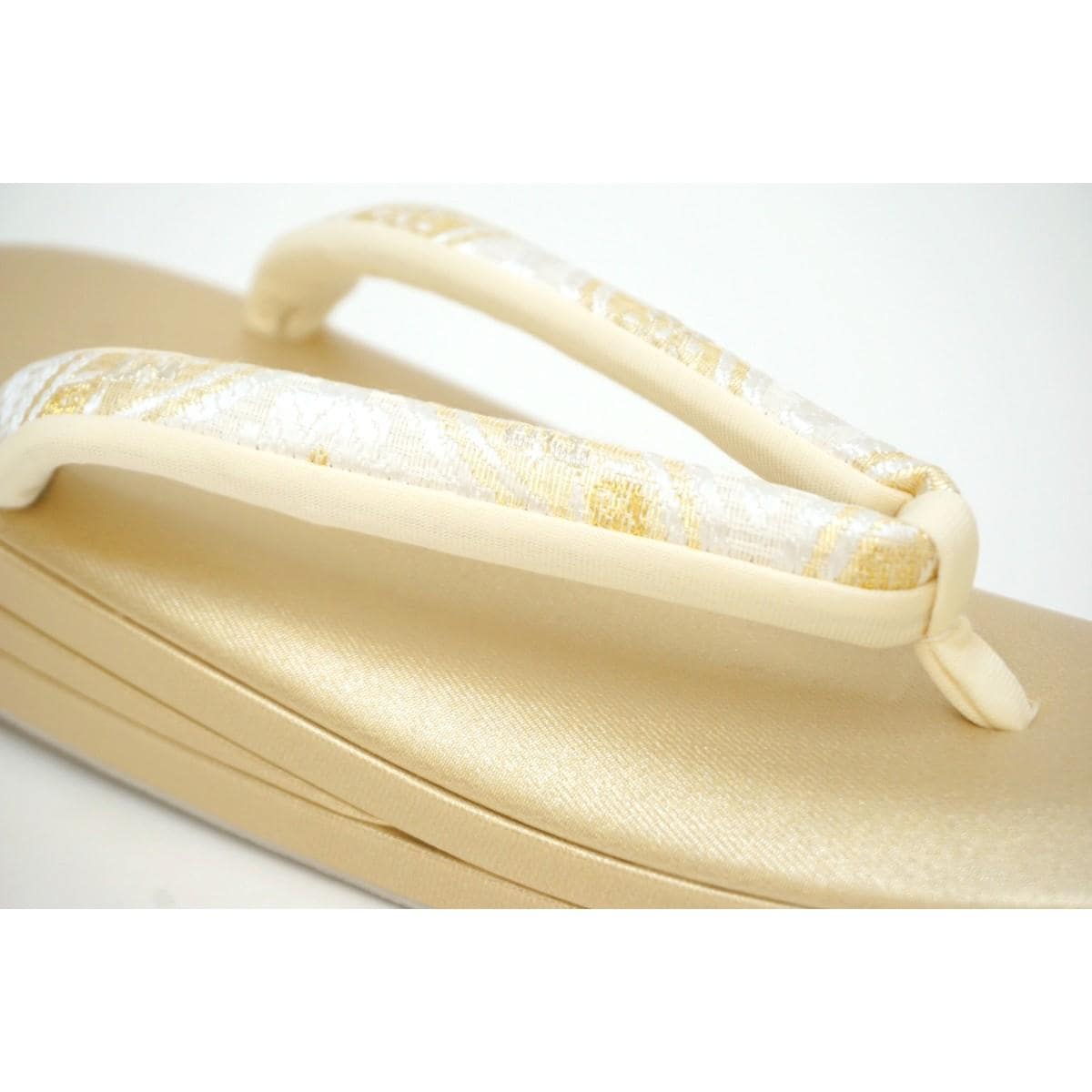 【新品】草履バッグセット　白梅　Ｌサイズ