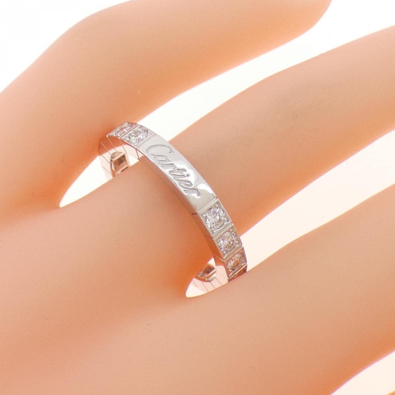 カルティエ ラニエール フルダイヤ リング