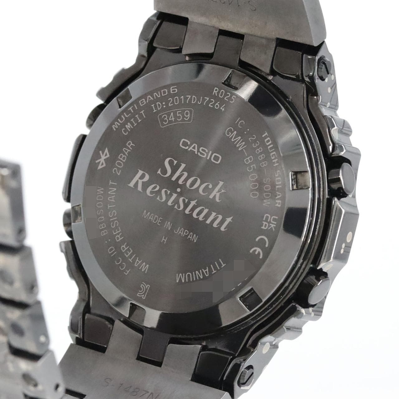 カシオ G-SHOCK 電波時計 GMW-B5000TCC-1JR TI ソーラークォーツ