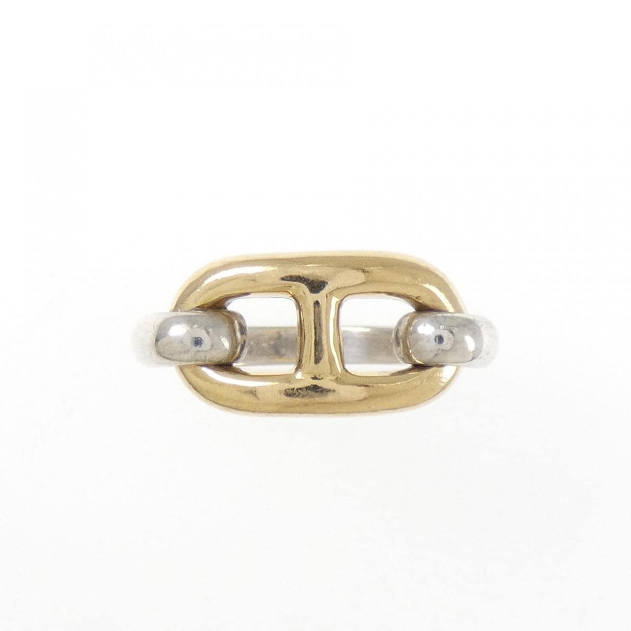 【ヴィンテージ】エルメス シェーヌダンクル リング