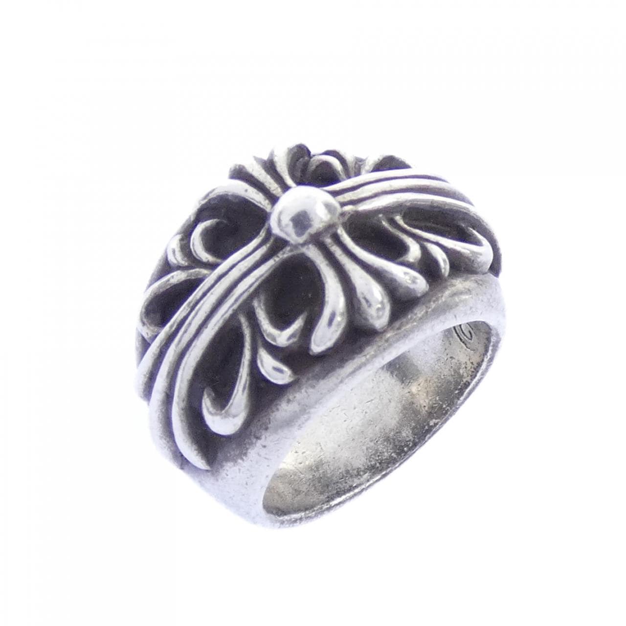 クロムハーツ CHROME HEARTS FLORAL CROSS 2356 304 0500 RING