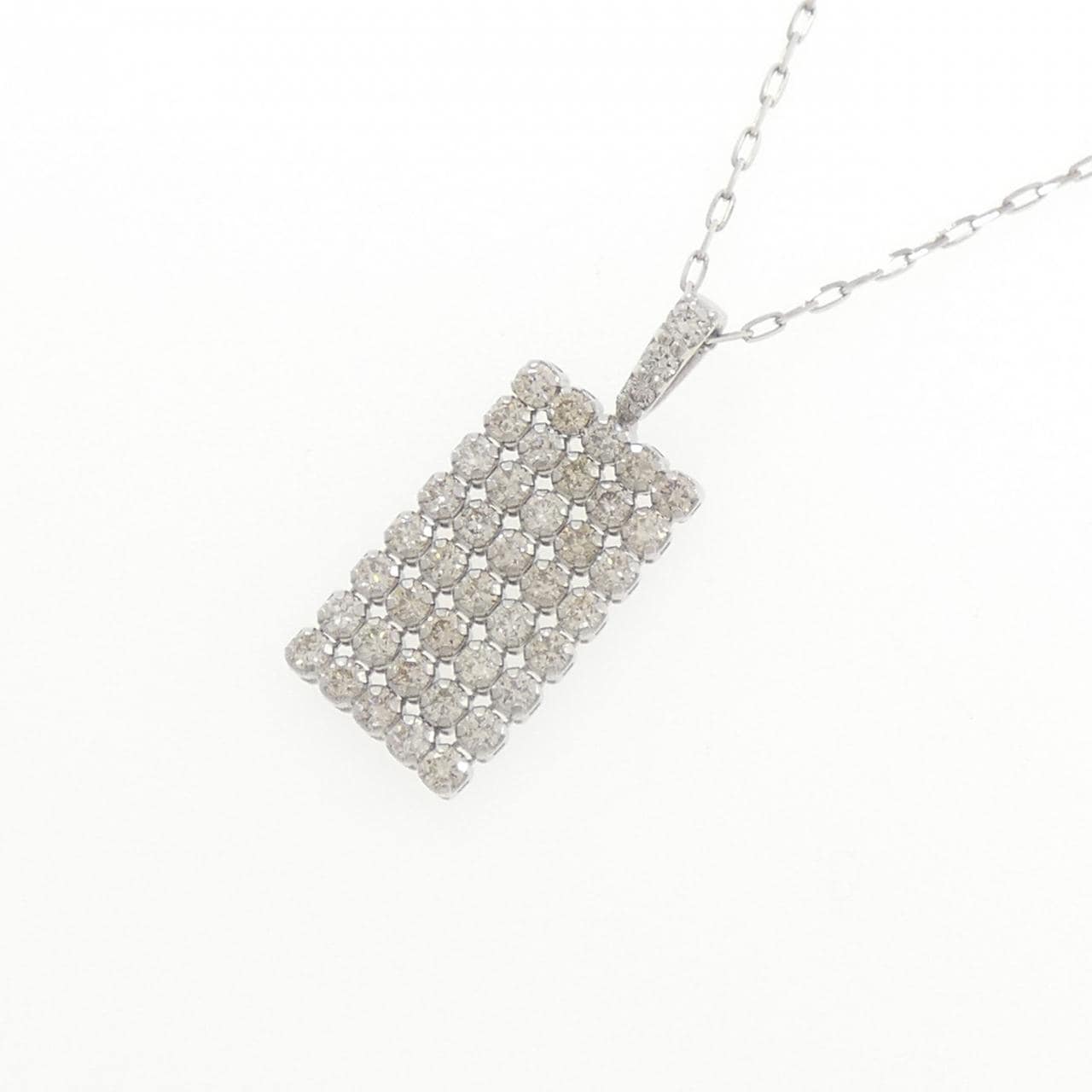 PT900/PT850 ダイヤモンド ネックレス 0.50CT
