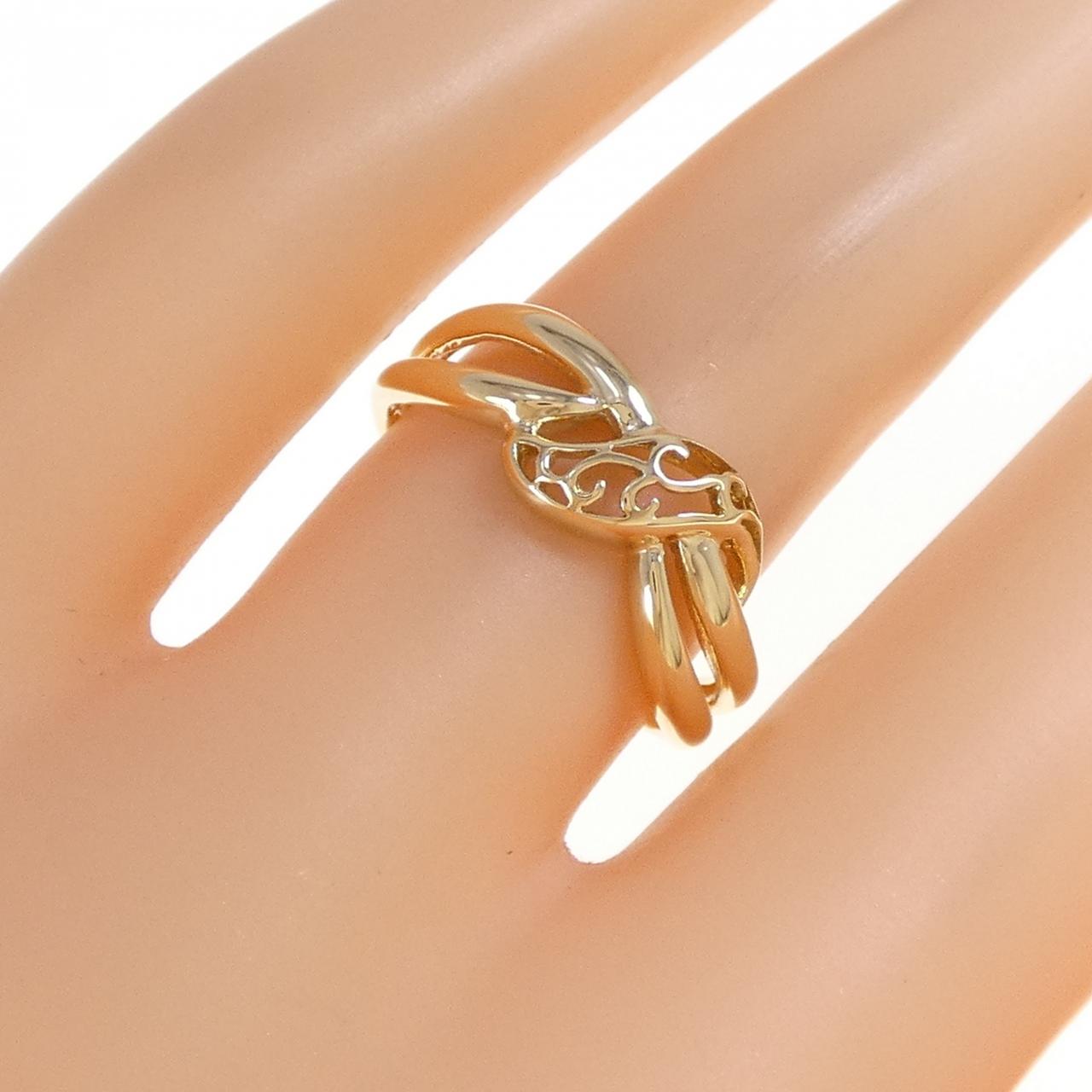 K18YG ring