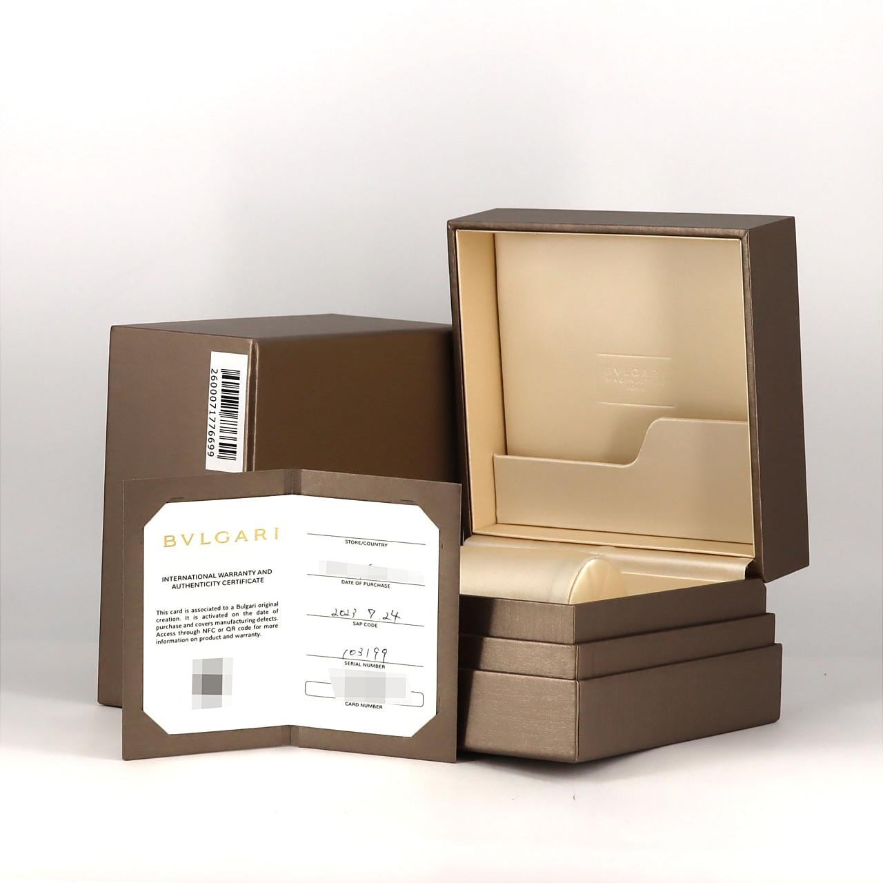 ブルガリ セルペンティスピガ セラミックxPG/D･ブレスD Sサイズ SPC35BG/103199 PG･RG クォーツ