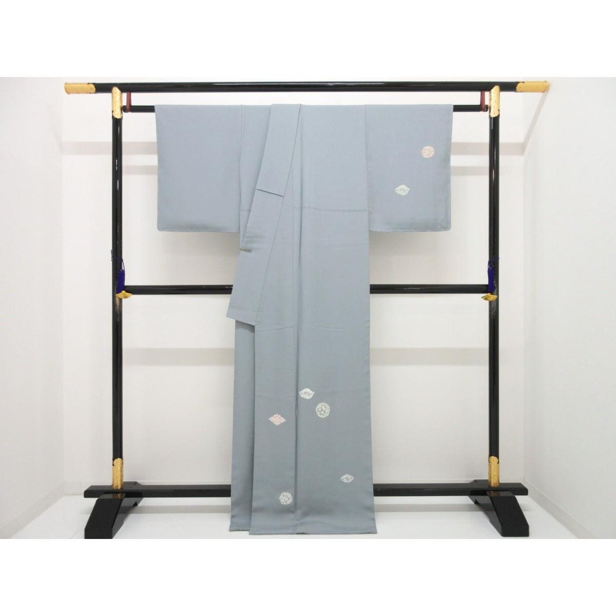 【未使用品】訪問着　【山口美術織物】身幅２Ｌ寸