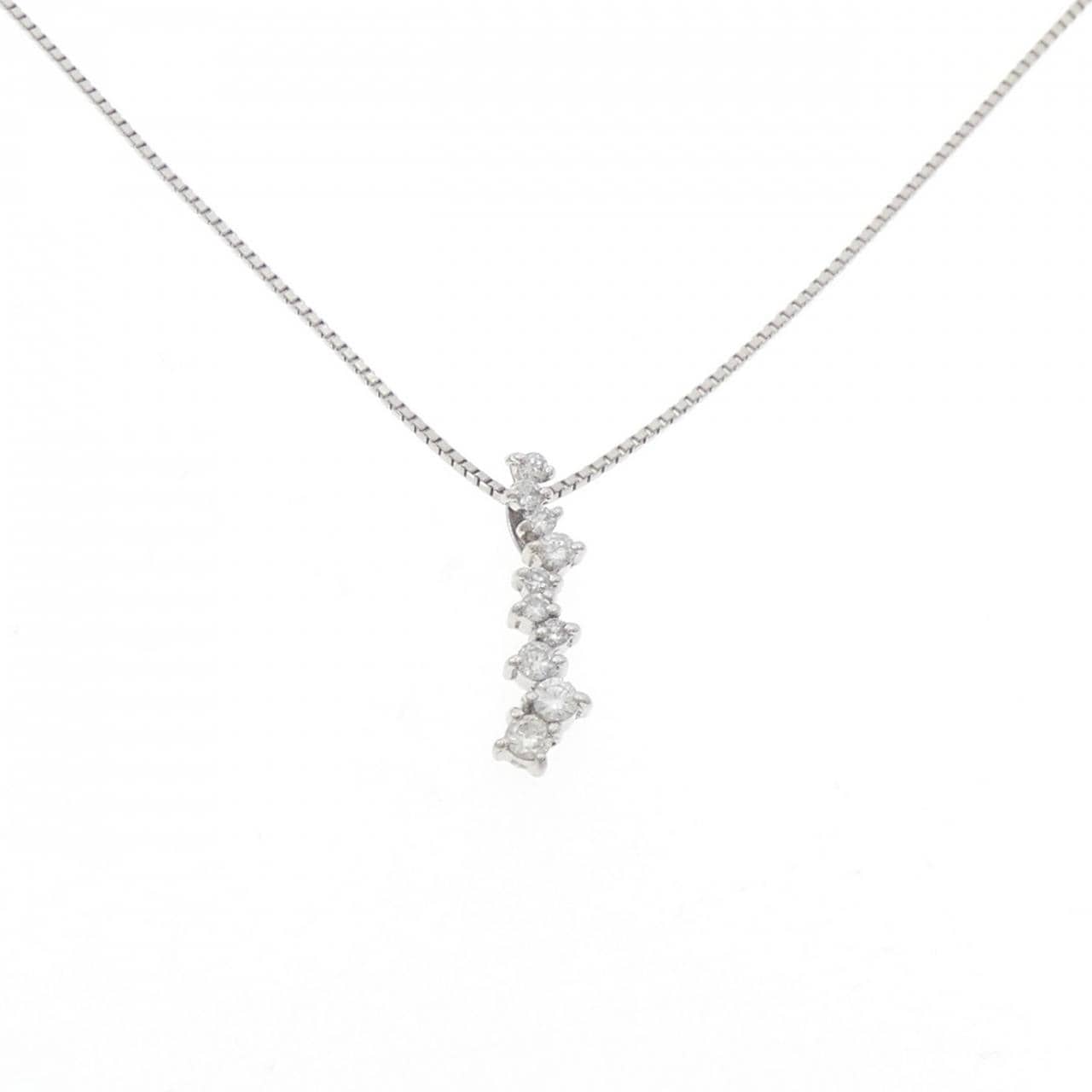 PT/PT850 ダイヤモンド ネックレス 0.41CT