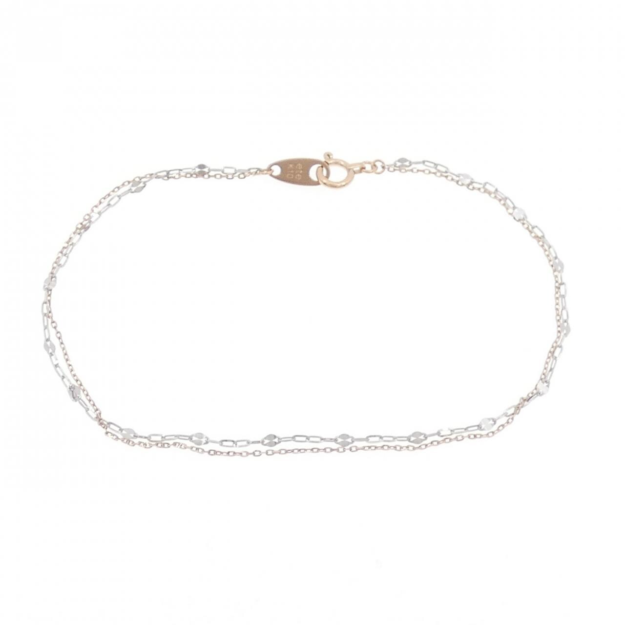 STAR JEWELRY K10 WGダイヤモンドブレスレット