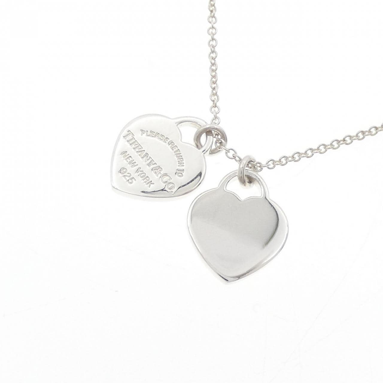 ティファニー リターントゥティファニー ダブルハート ミニ ネックレス