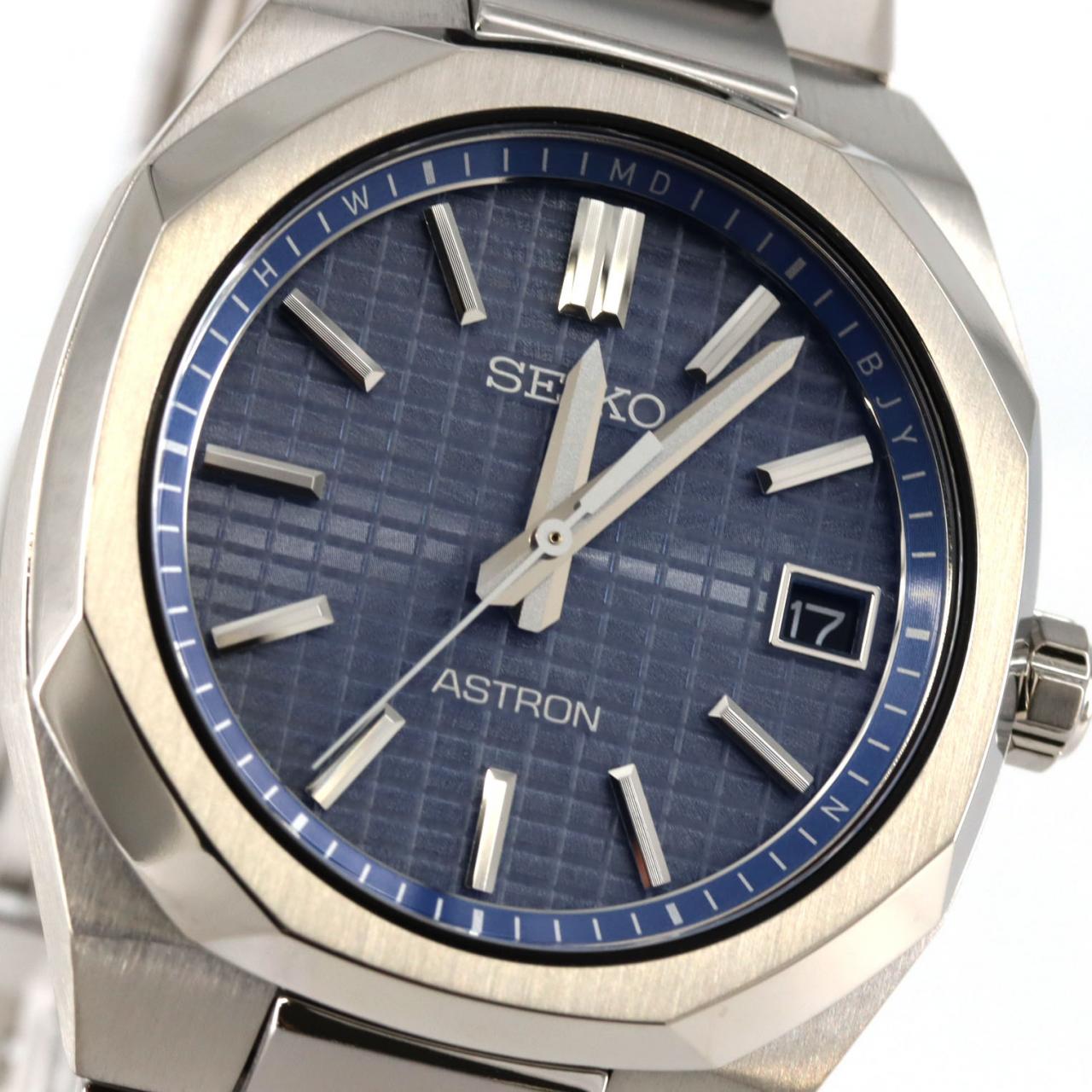【新品】セイコー アストロン 電波時計 7B62-0AD0/SBXY101 TI ソーラークォーツ