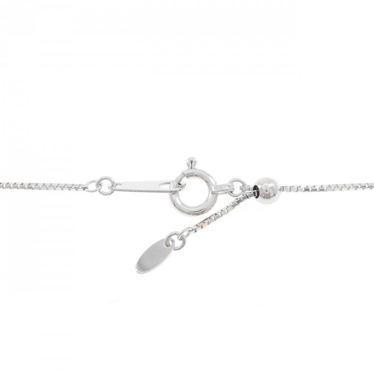 K18WG ダイヤモンド ネックレス 0.52CT