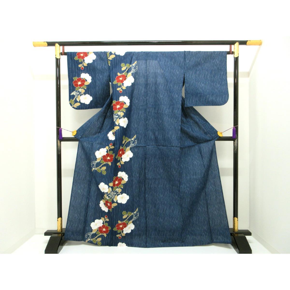 【新品】女ゆかた　片身替わり　Ｍサイズ