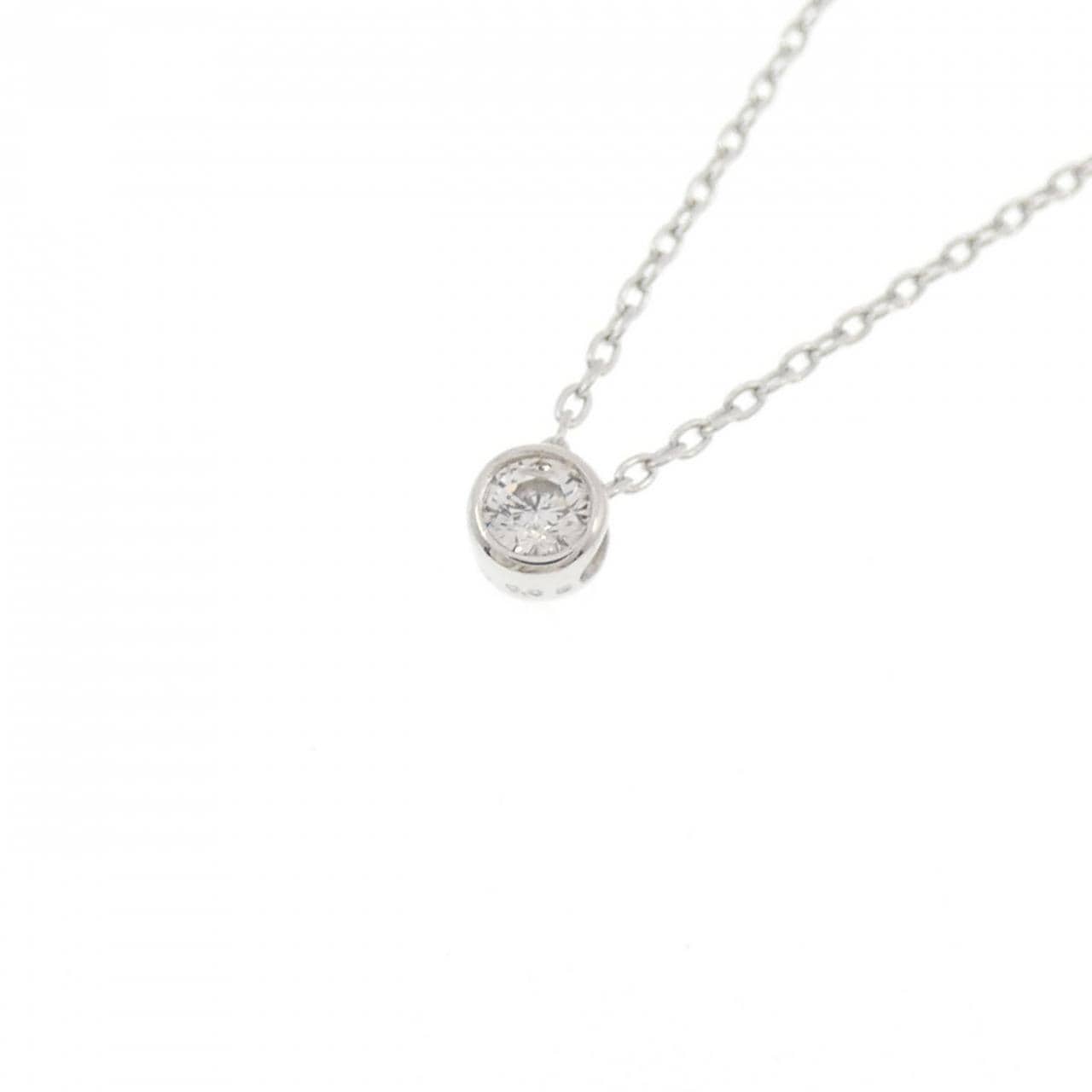 PT900/PT850 ダイヤモンド ネックレス 0.08CT