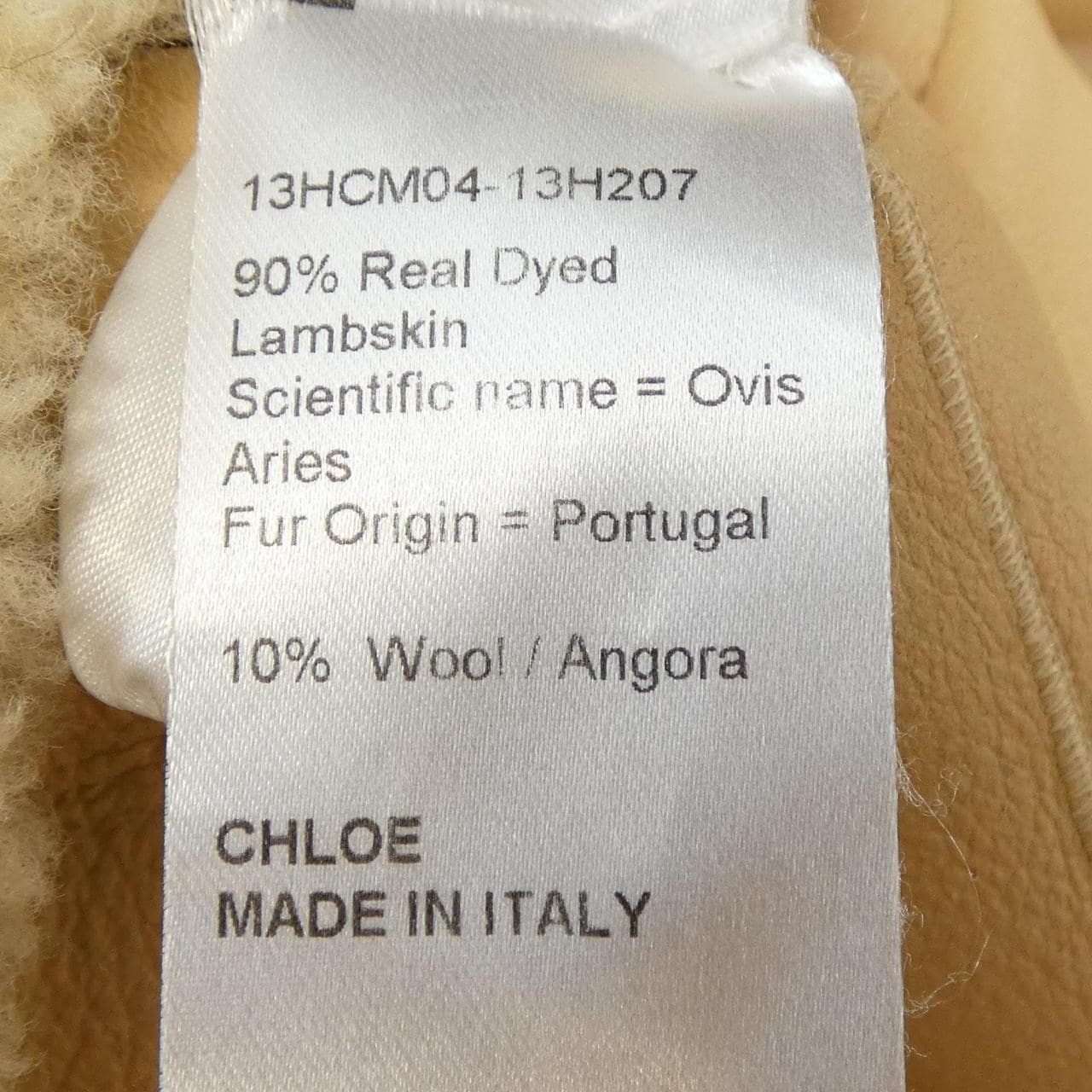 クロエ Chloe ムートンコート