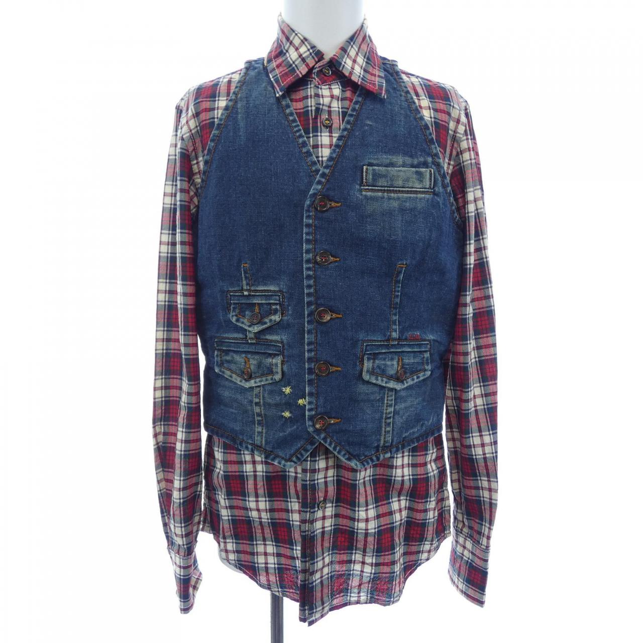 【ヴィンテージ】ディースクエアード DSQUARED2 シャツ