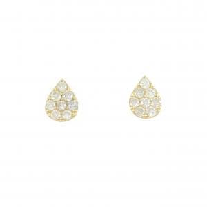 K18YG ダイヤモンド ピアス 0.40CT