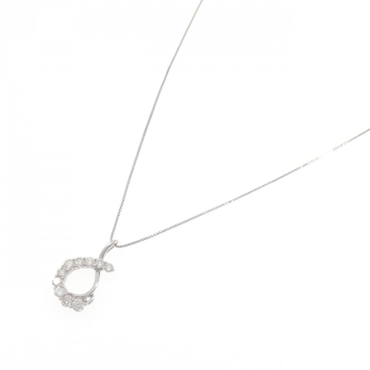 PT900/PT850 ダイヤモンド ネックレス 0.50CT