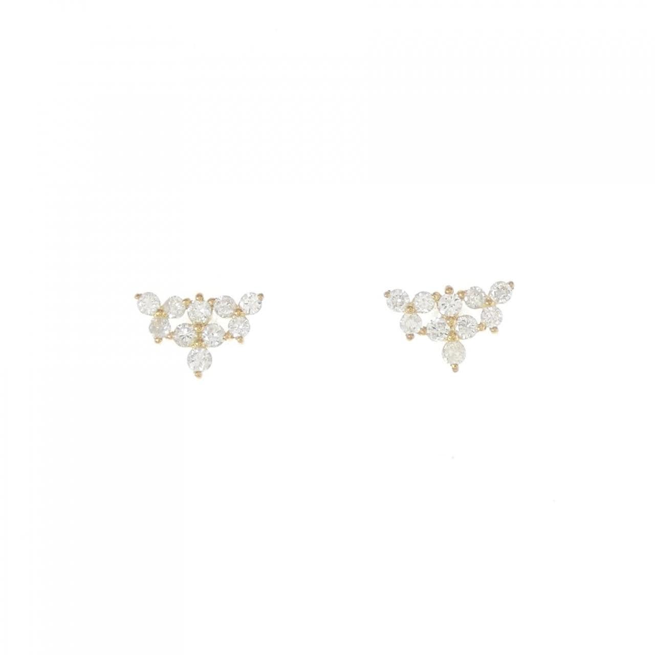 [Remake] K18YG Diamond earrings 0.20CT