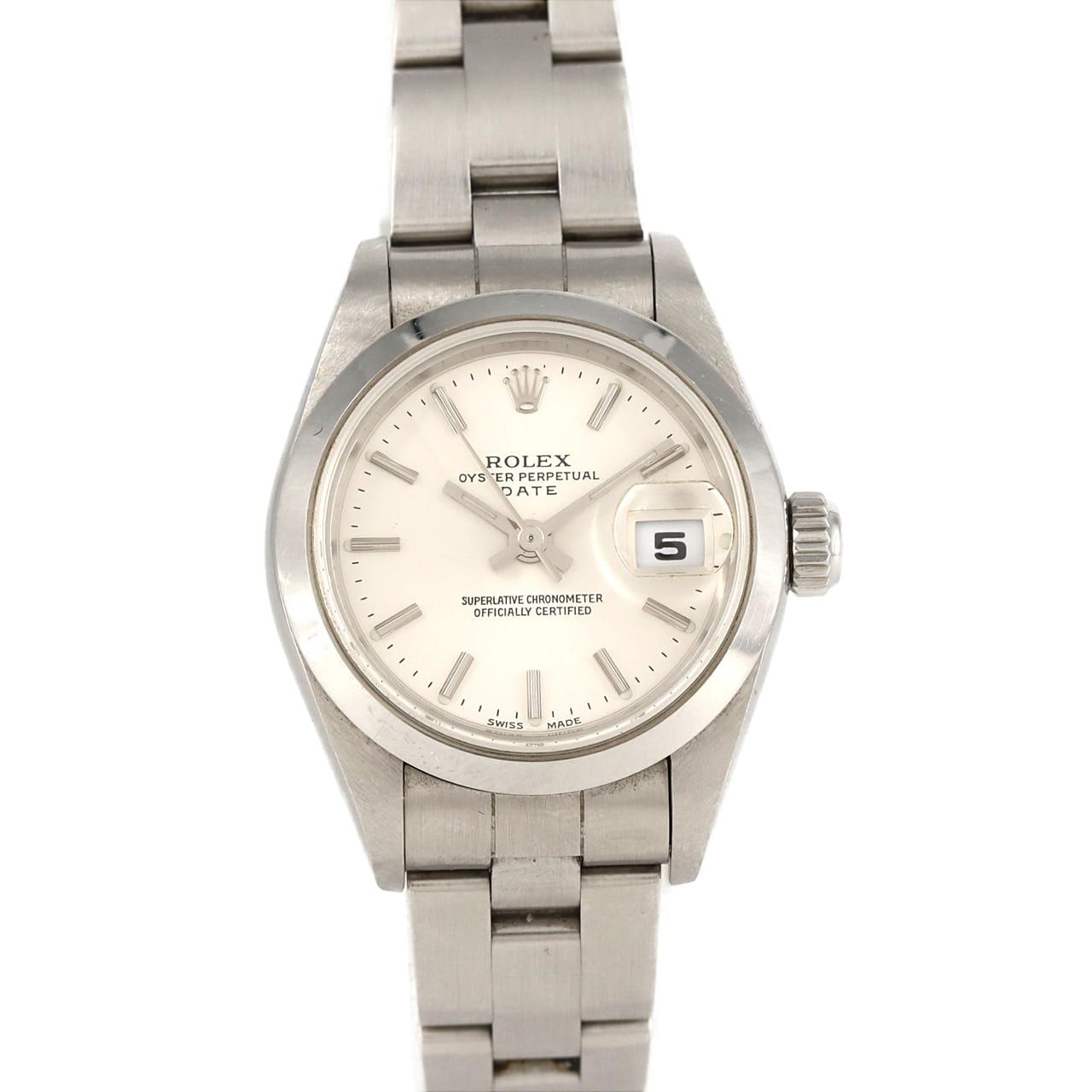 ROLEX Oyster Perpetual Date 79160 SS自动上弦A number