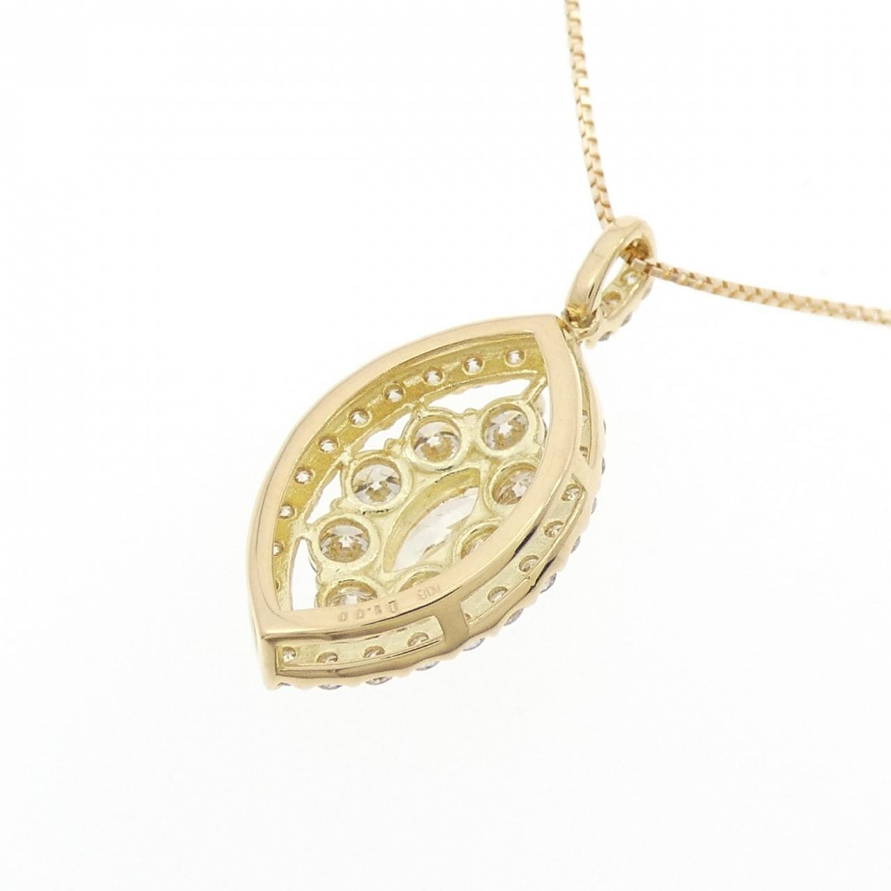【新品】K18YG ダイヤモンド ネックレス 1.00CT