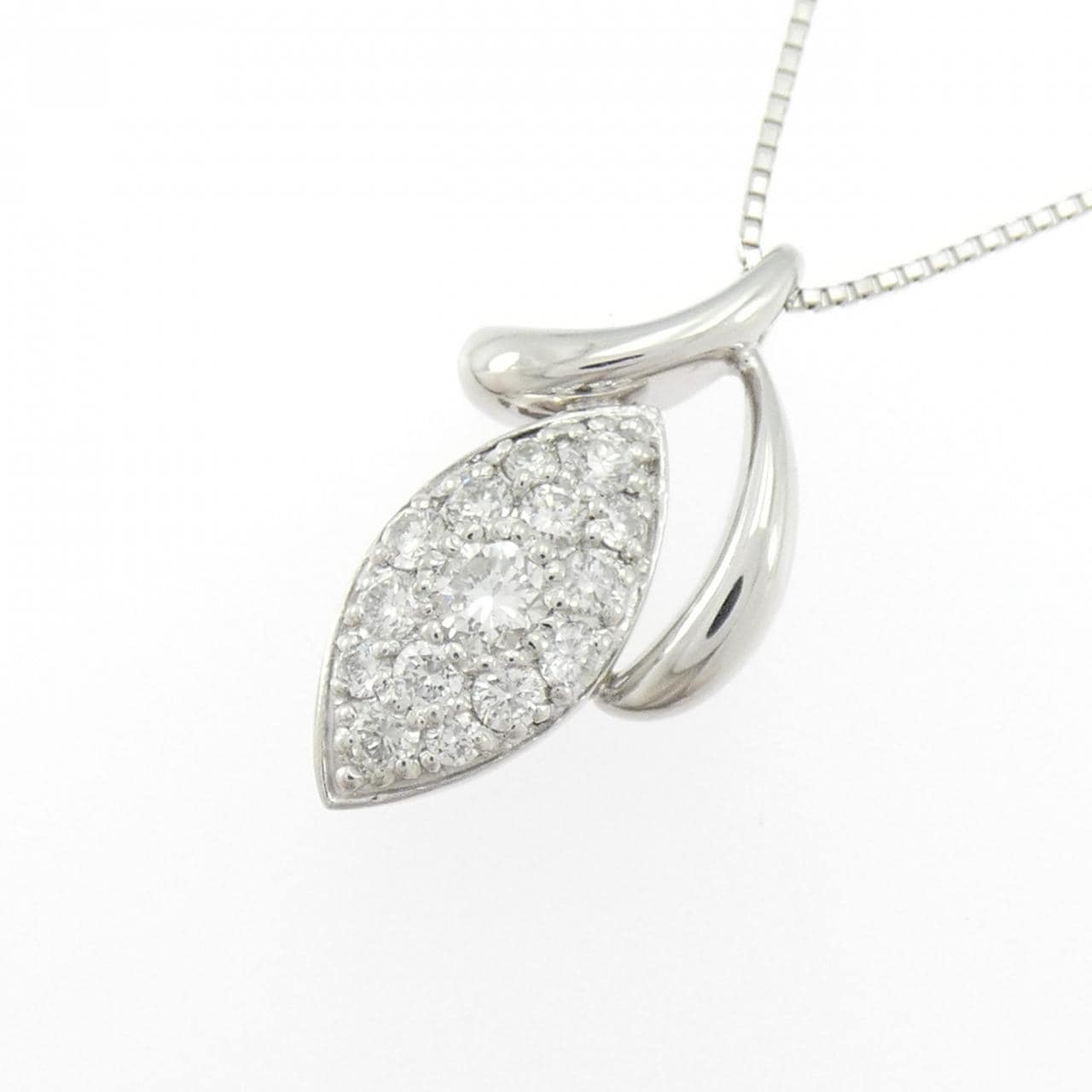 PT900/PT850 ダイヤモンド ネックレス 0.51CT
