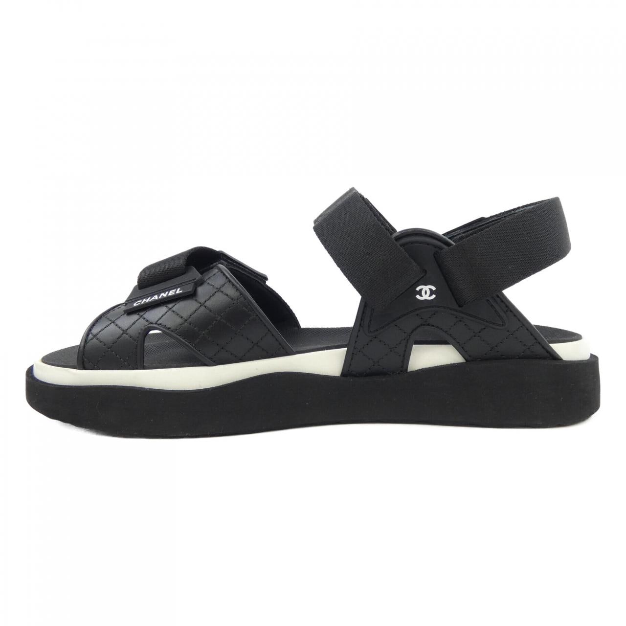 シャネル CHANEL G45084B13300 サンダル