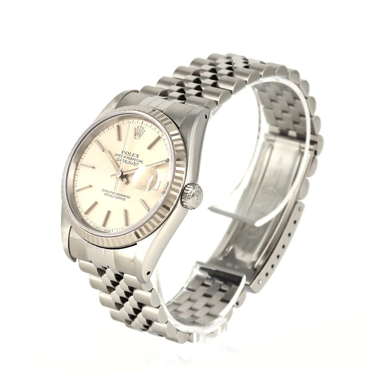 ロレックス デイトジャスト 16234 SSxWG 自動巻 S番