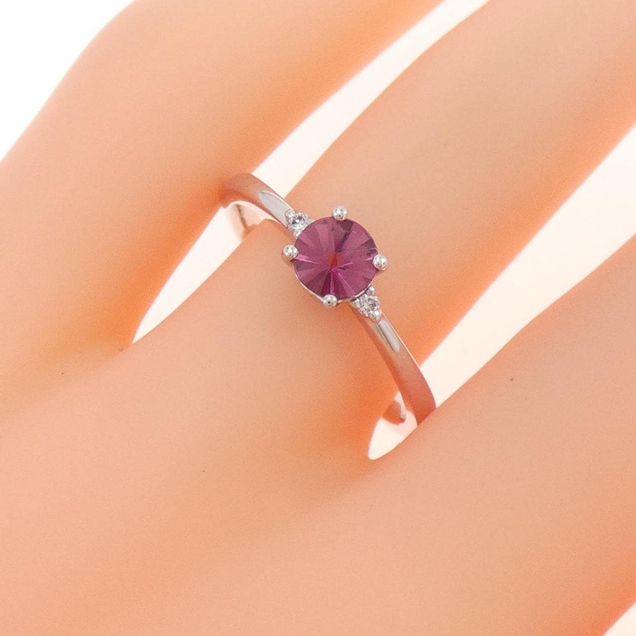 PT Tourmaline Ring 0.30CT