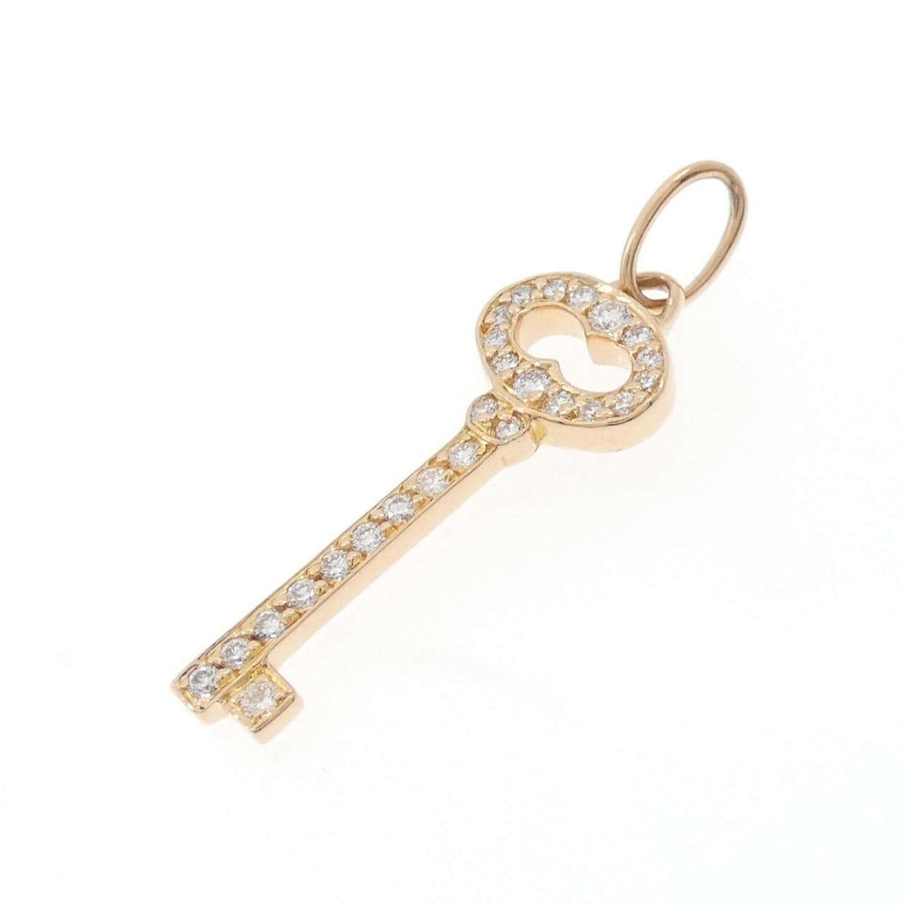 TIFFANY vintage橢圓形鑰匙迷你吊墜