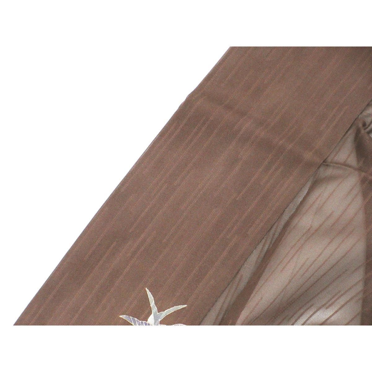 単衣　紋紗織訪問着　魚津誠【本加賀友禅】