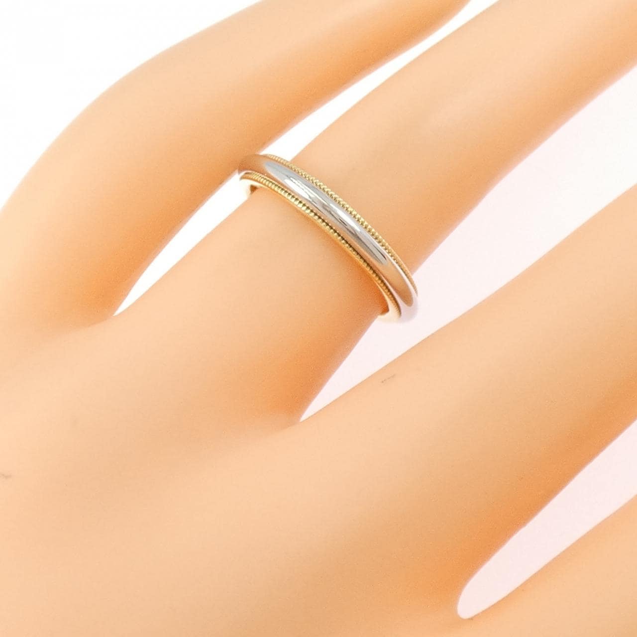 ティファニー ミルグレイン リング