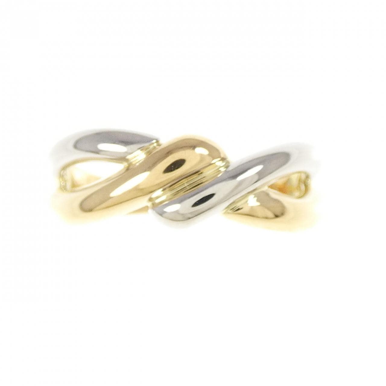 K18YG/PT900 Ring