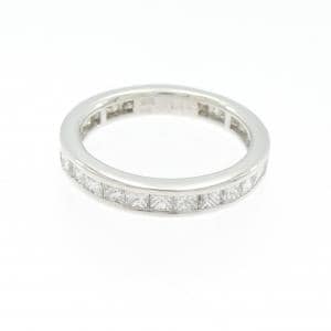 K18WG フルエタニティ ダイヤモンド リング 1.44CT